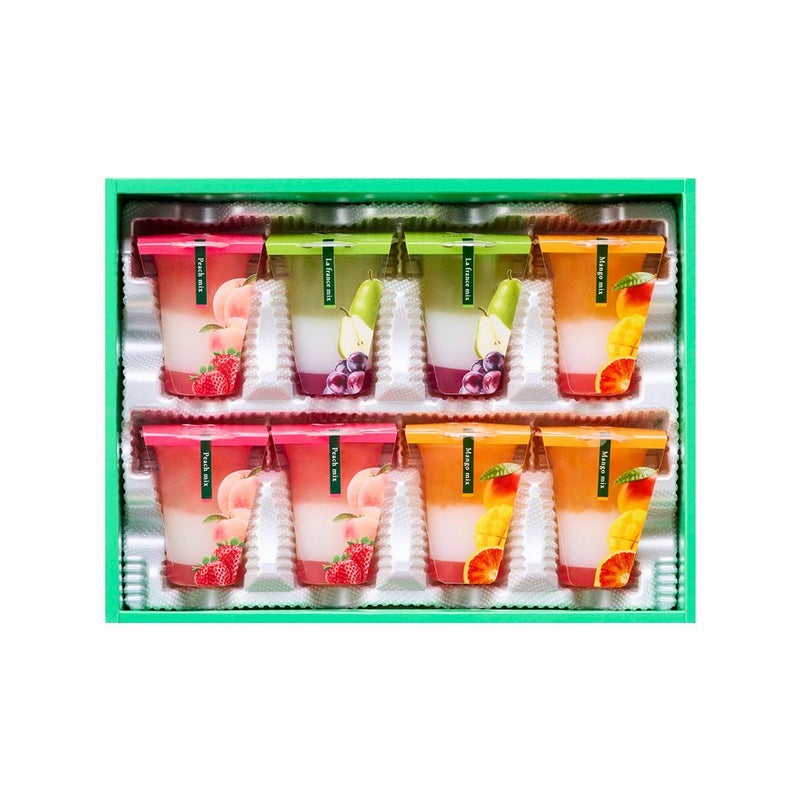 8号　3層デザート ジュレパフェ