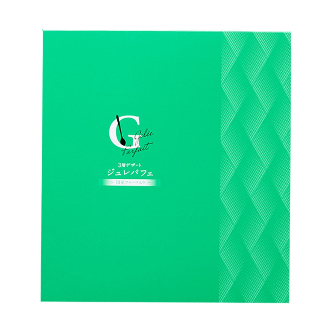 12号　3層デザート ジュレパフェ ～国産フルーツ入り～