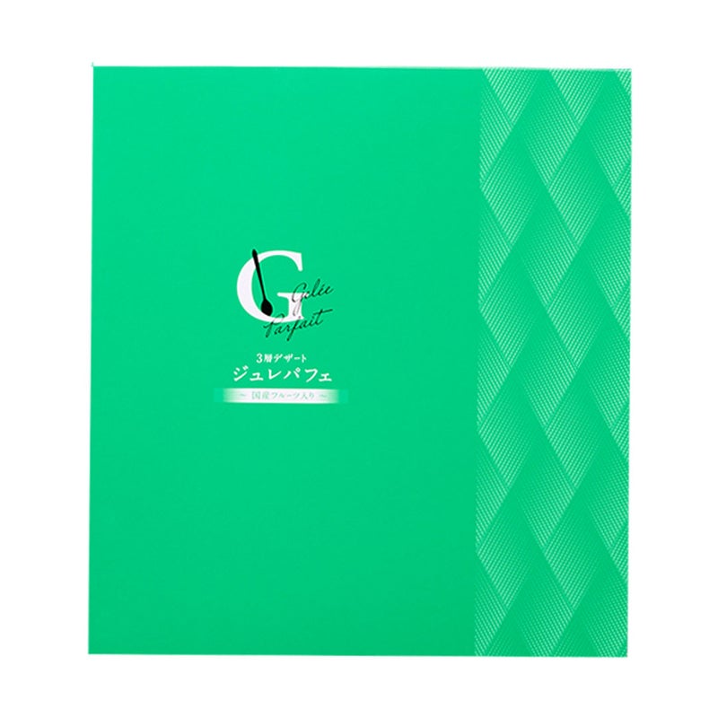 12号　3層デザート ジュレパフェ ～国産フルーツ入り～