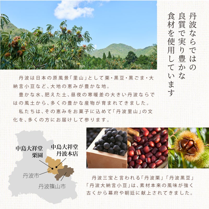 丹波焼菓子詰合せ 6個入 NYE-15