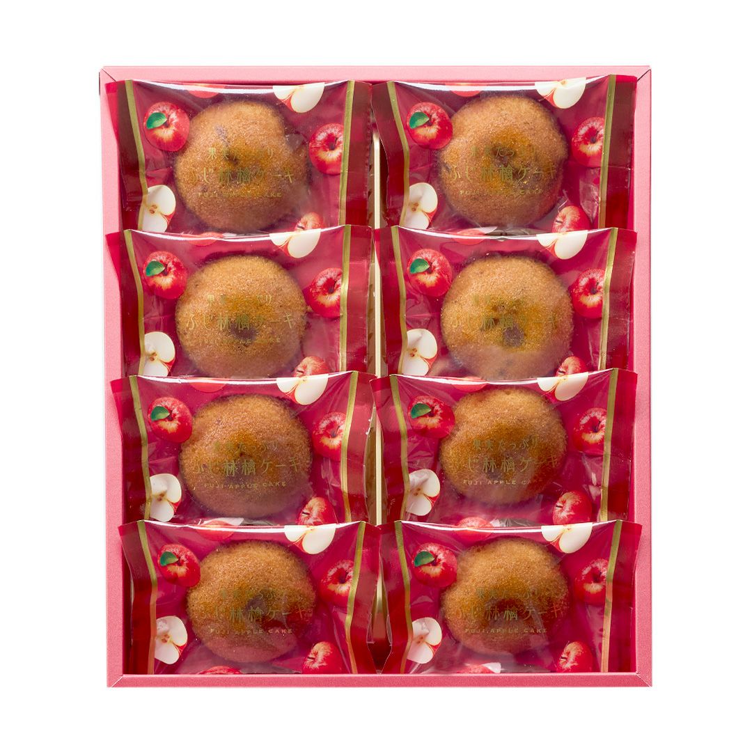 果実たっぷり ふじ林檎ケーキ 8号【果実たっぷり ふじ林檎ケーキ】の