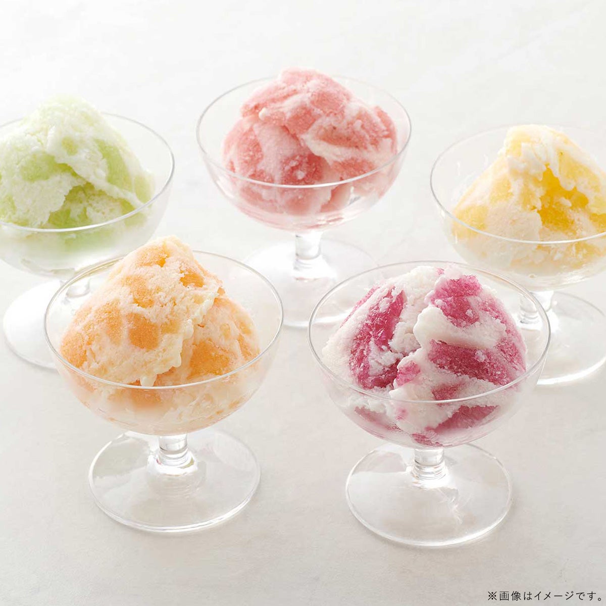 8号 凍らせて食べるアイスデザート～国産フルーツ入り～【 凍らせて