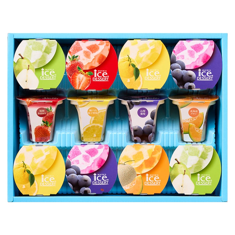 12号 凍らせて食べるアイスデザート～国産フルーツ入り～