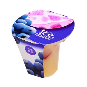 冷凍フルーツアイス 紫色パッケージ 12号 凍らせて食べるアイスデザート～国産フルーツ入り～【 凍らせて