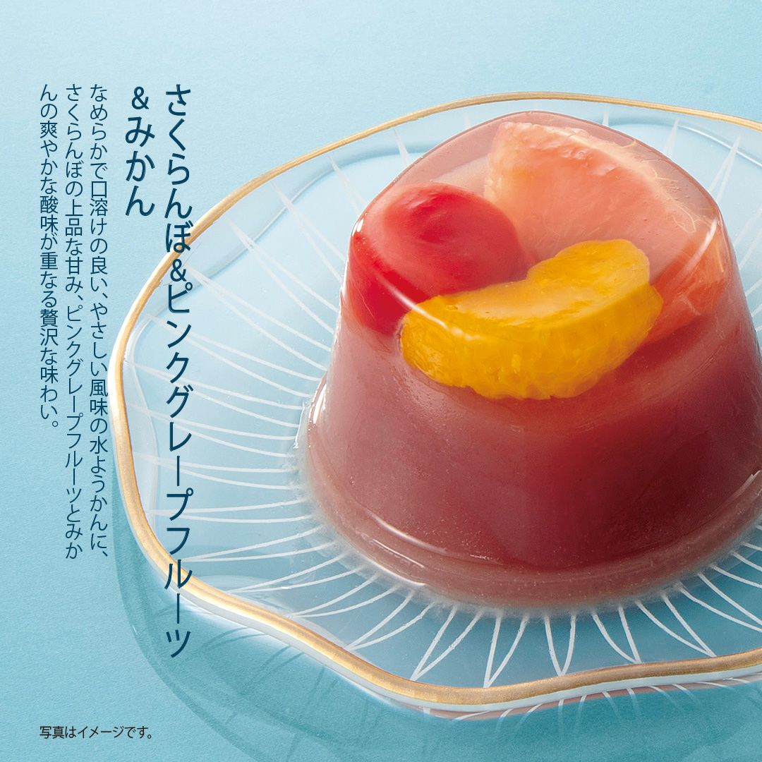 贅沢フルーツの水ようかん 9号【贅沢フルーツの水ようかん】の商品