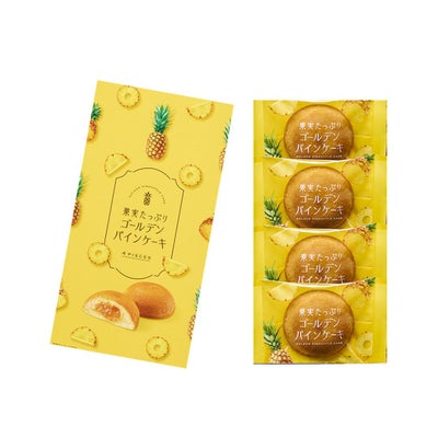 果実たっぷり ゴールデンパインケーキ 4号01