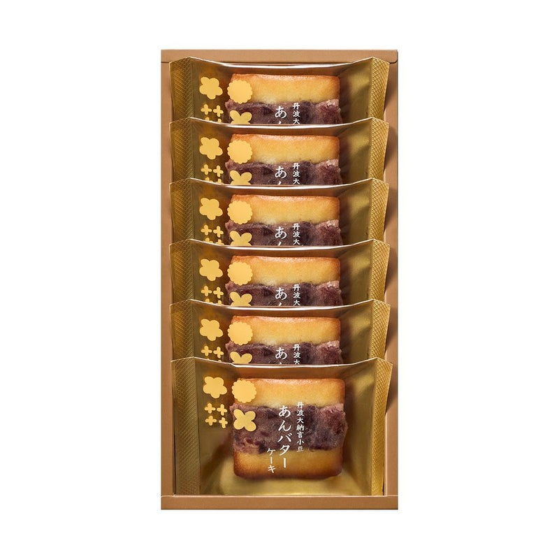 丹波大納言小豆 あんバターケーキ 