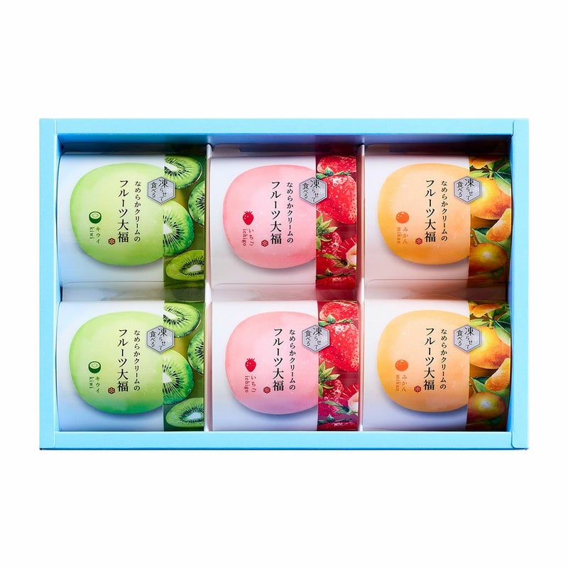  6号 凍らせて食べる なめらかクリームのフルーツ大福