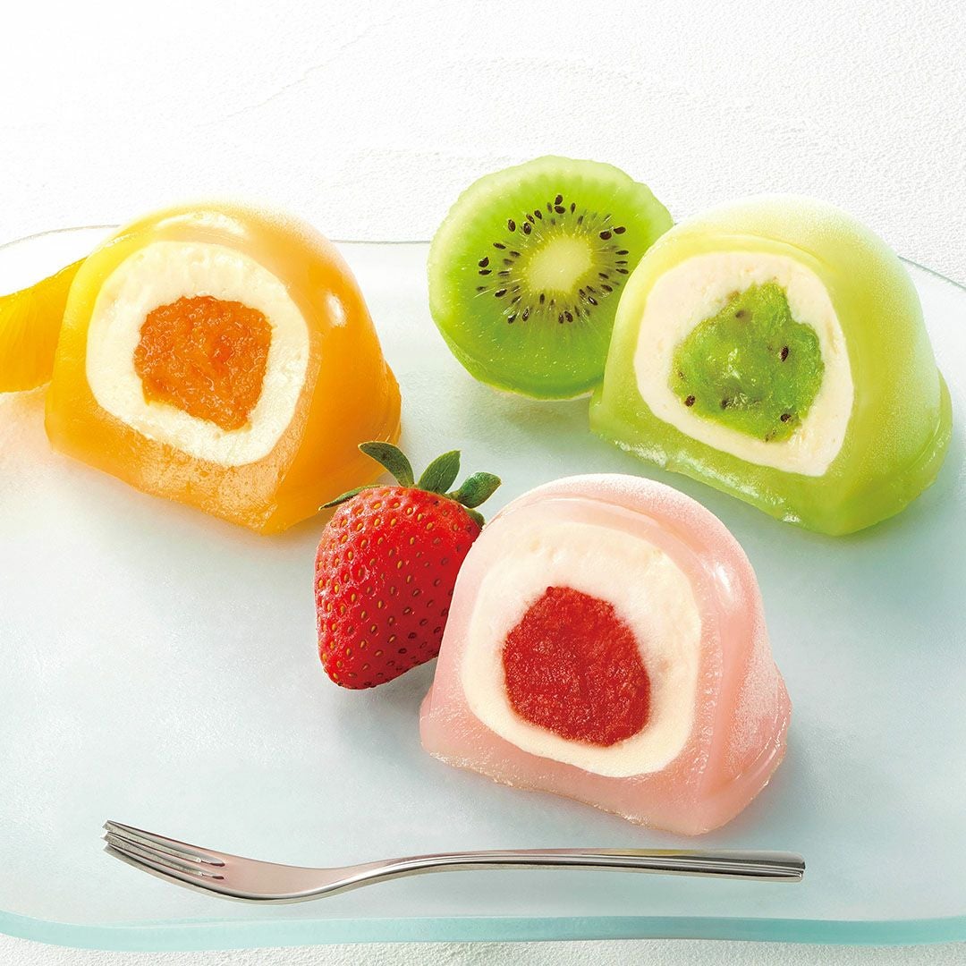 9号 凍らせて食べる なめらかクリームのフルーツ大福【凍らせて食べる
